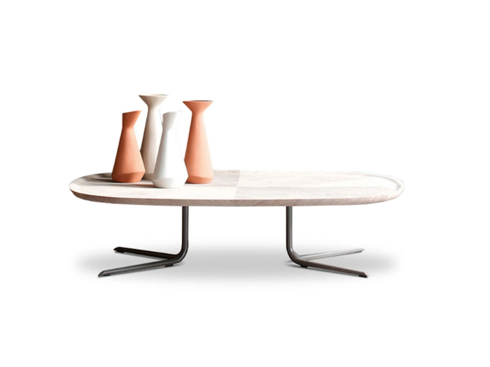 EMBRASSE - Rectangular wooden coffee table _ ESTEL GROUP